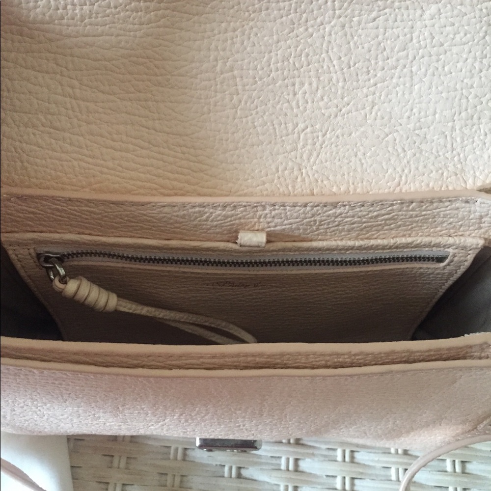 3.1 PHILLIP LIM Mini Messenger Pashli White Peach - Picture 8 of 8